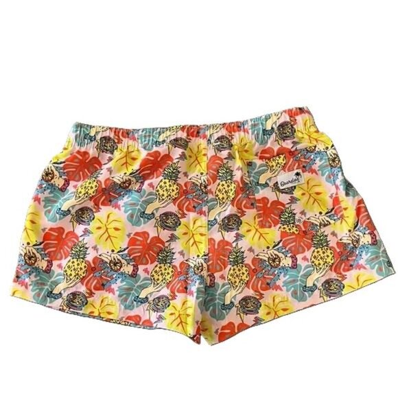Boardies Women's Tropical Beach Athletic Shorts - Picture 2 of 6